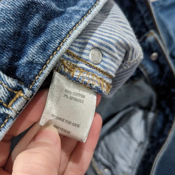 Garnet Hill 30P straight leg jeans - Picture 6 of 13